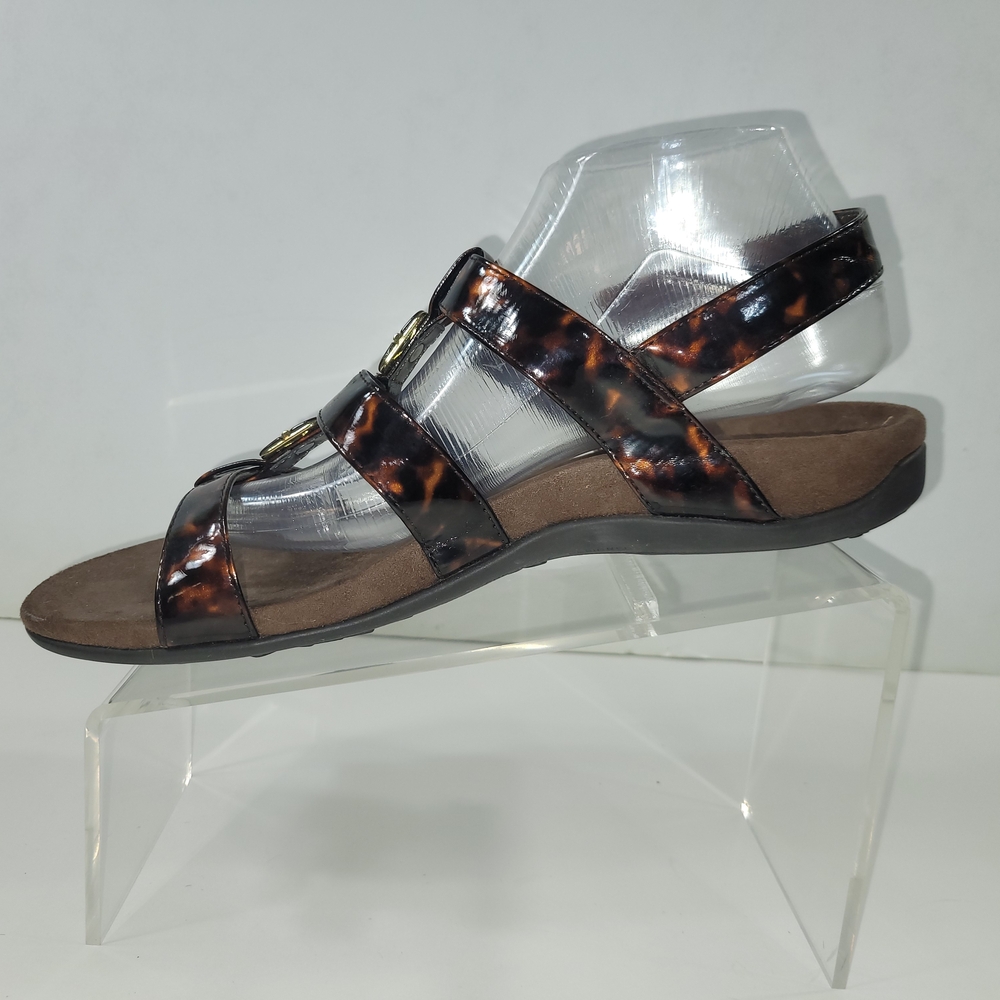 Vionic 44amber Women's Tortoise Shell Strappy Wom… - image 2
